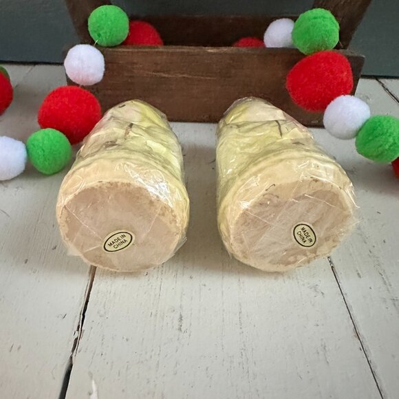 Vintage Christmas Angel Candle Pair Xmas Candles Christmas Decor - Picture 6 of 6